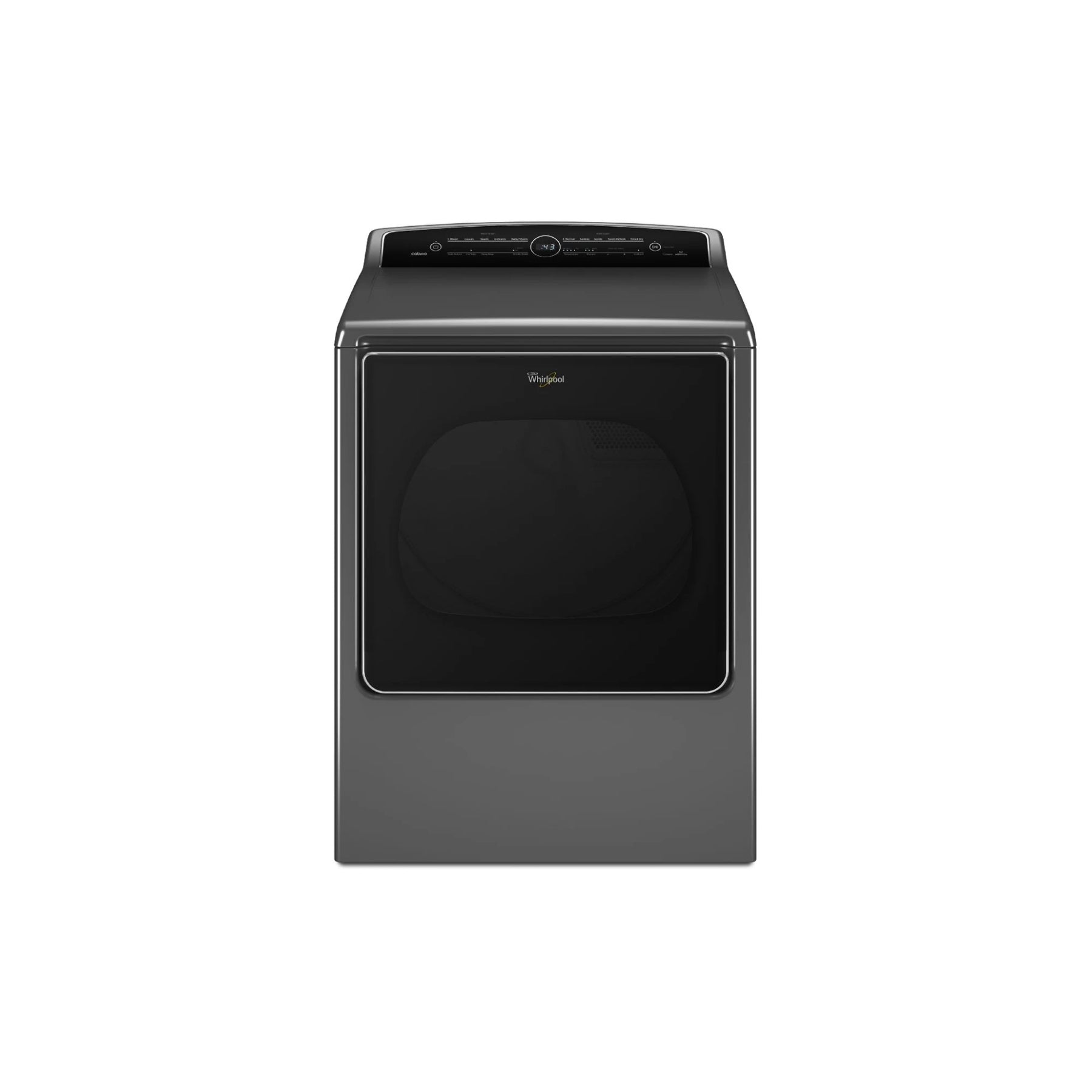 Whirlpool Cabrio WGD8500DC 29" Chrome Shadow Gas Dryer