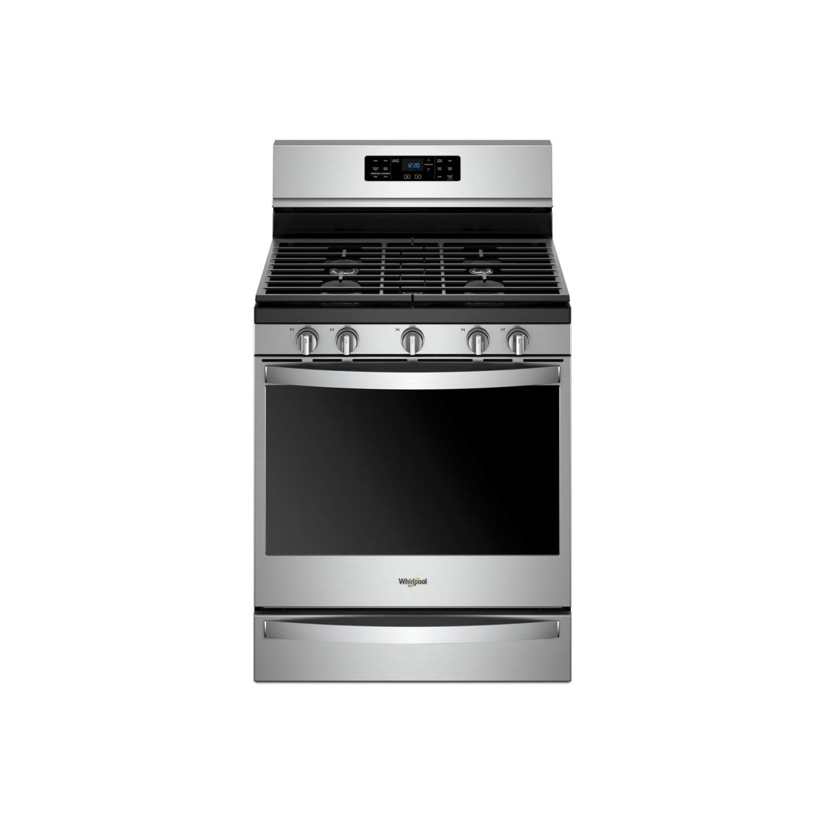 Whirlpool WFG775HOHZ 30" Stainless Steel Gas Range
