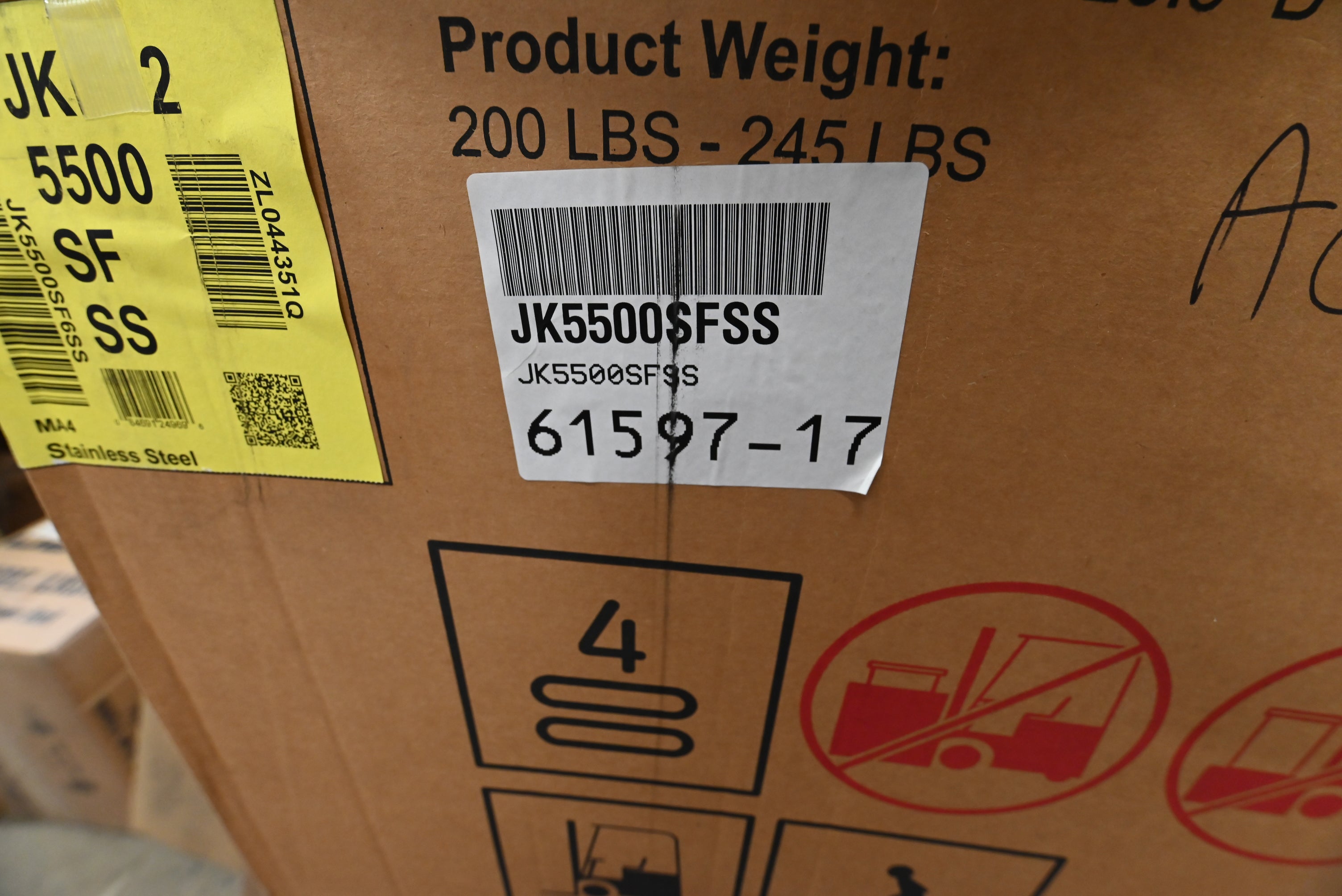 GE JK5500SFSS 27" Stainless Steel Electric Double Wall Oven