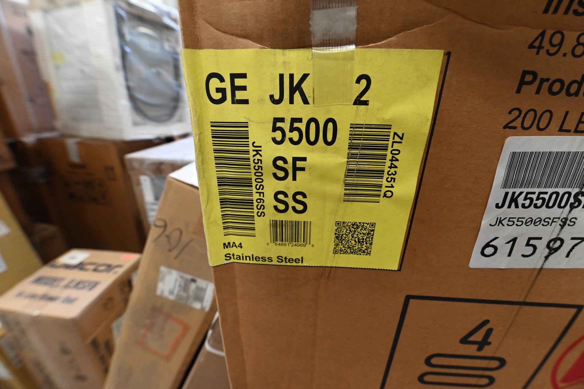 GE JK5500SFSS 27" Stainless Steel Electric Double Wall Oven