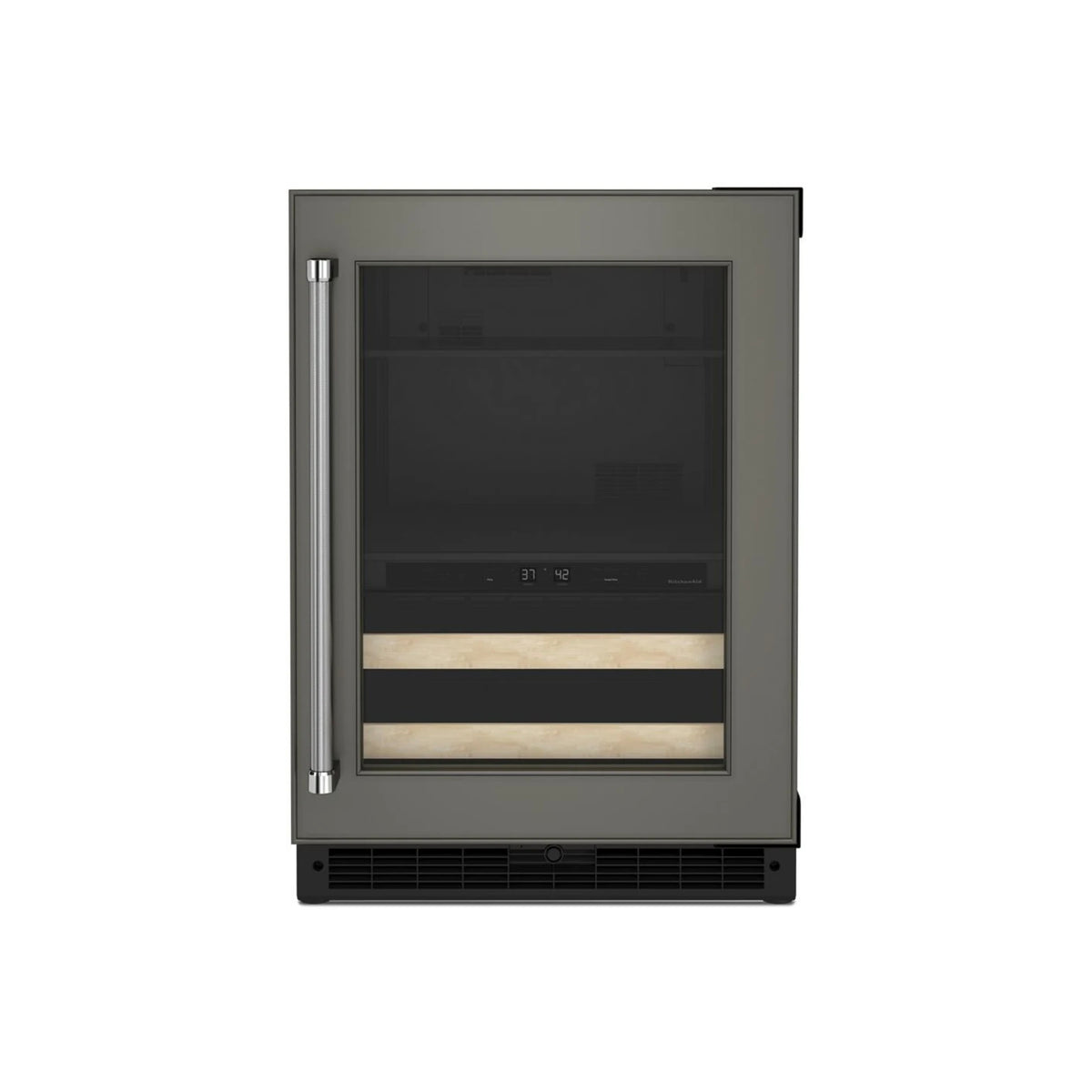 Kitchenaid KUWR214KPA 24" Panel Ready Dual Zone Beverage Center