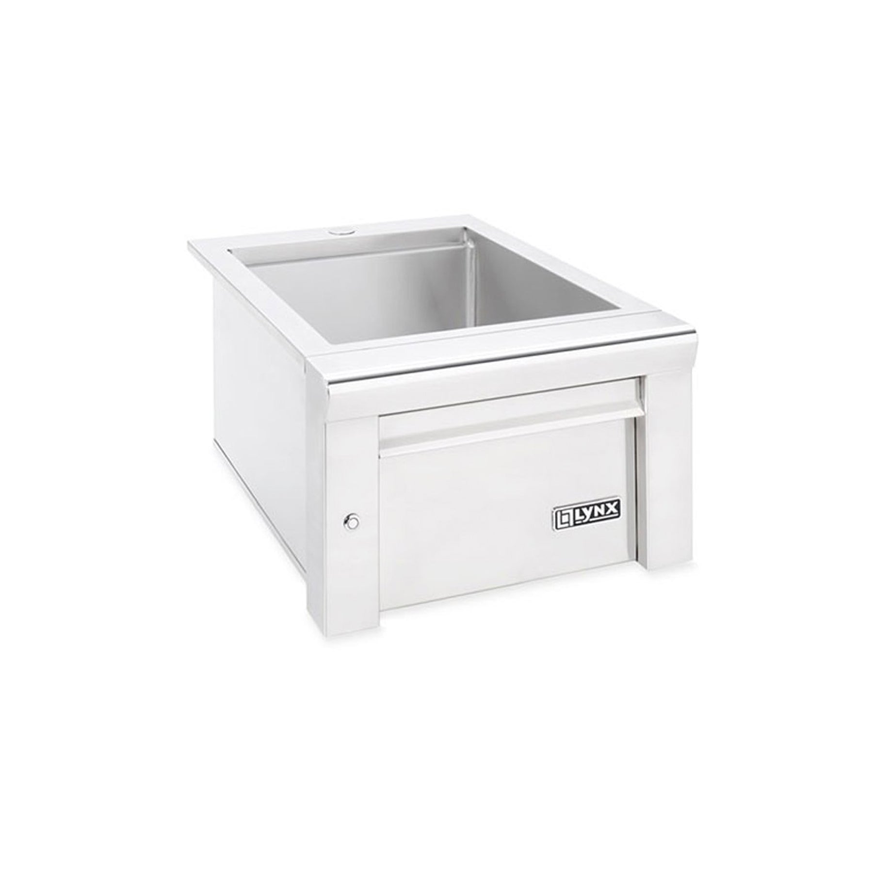 Lynx Professional 18 inch insulated outdoor sink LSK18 with blue LED light