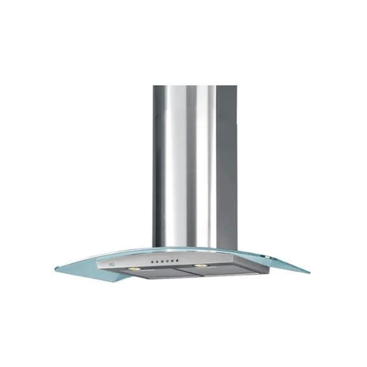XO XOM36GMUA 36" Wall Mount Glass Canopy Chimney Range Hood
