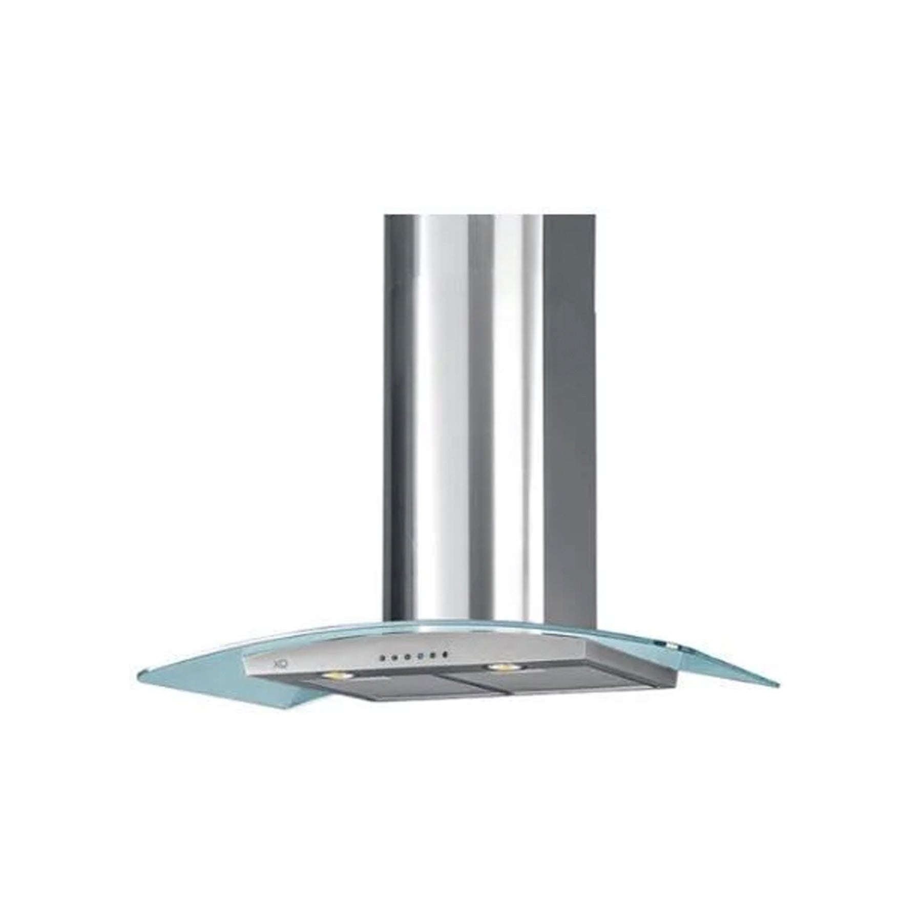 XO XOM36GMUA 36" Wall Mount Glass Canopy Chimney Range Hood