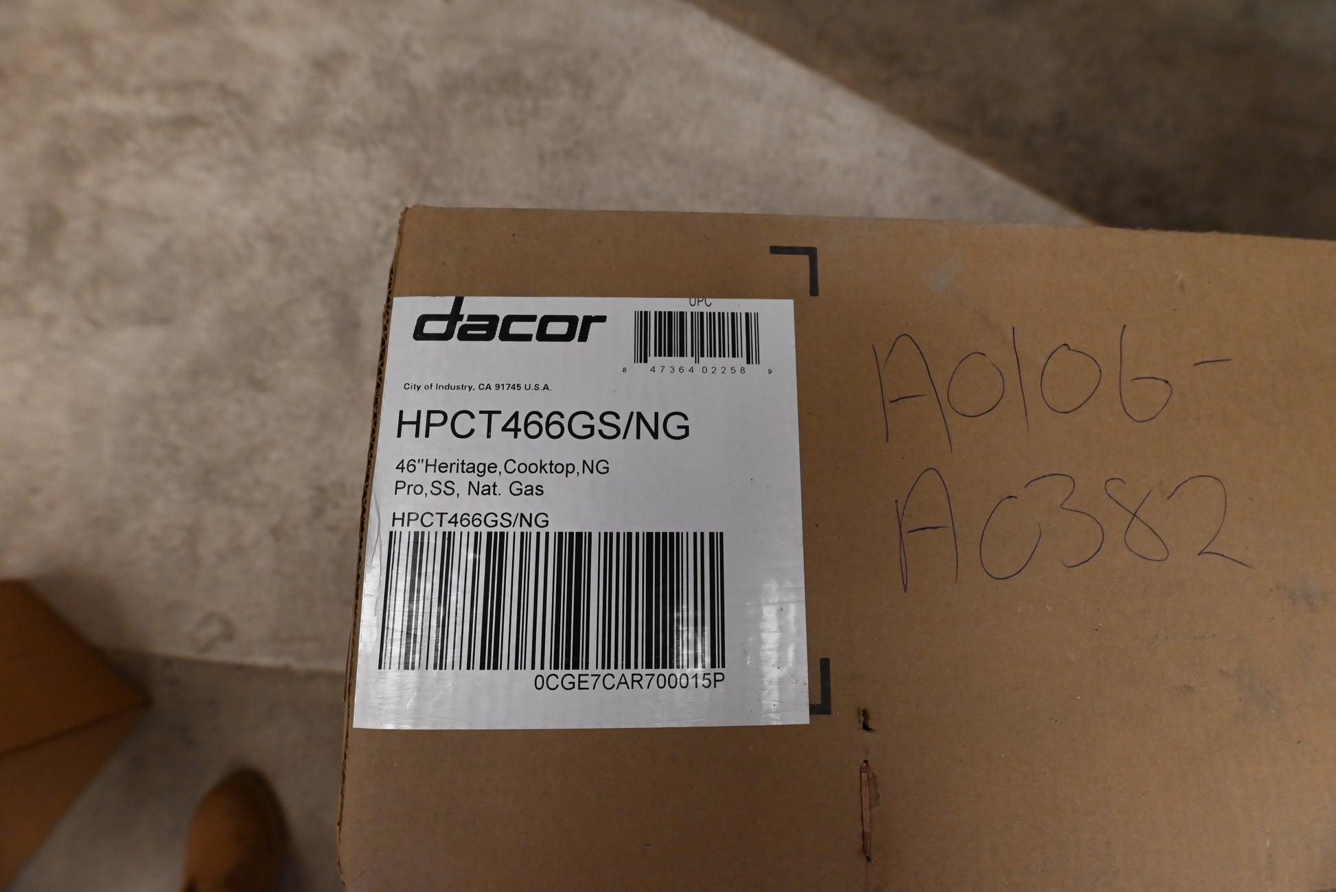 Dacor HPCT466GSNG 46" Stainless Steel Gas Cooktop