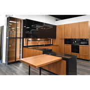 Composit Lounge Oak Transitional Showroom Display Kitchen