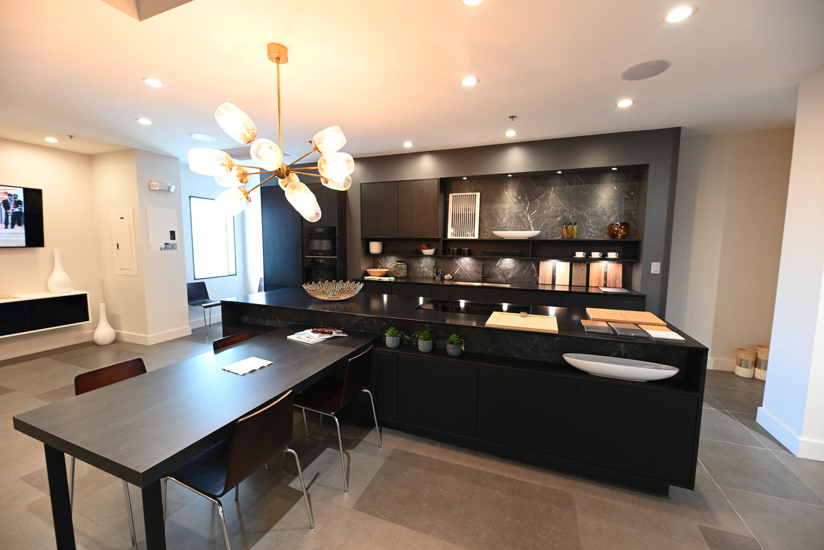 SieMatic Modern Black Kitchen with Island & Miele Appliances | photo 36