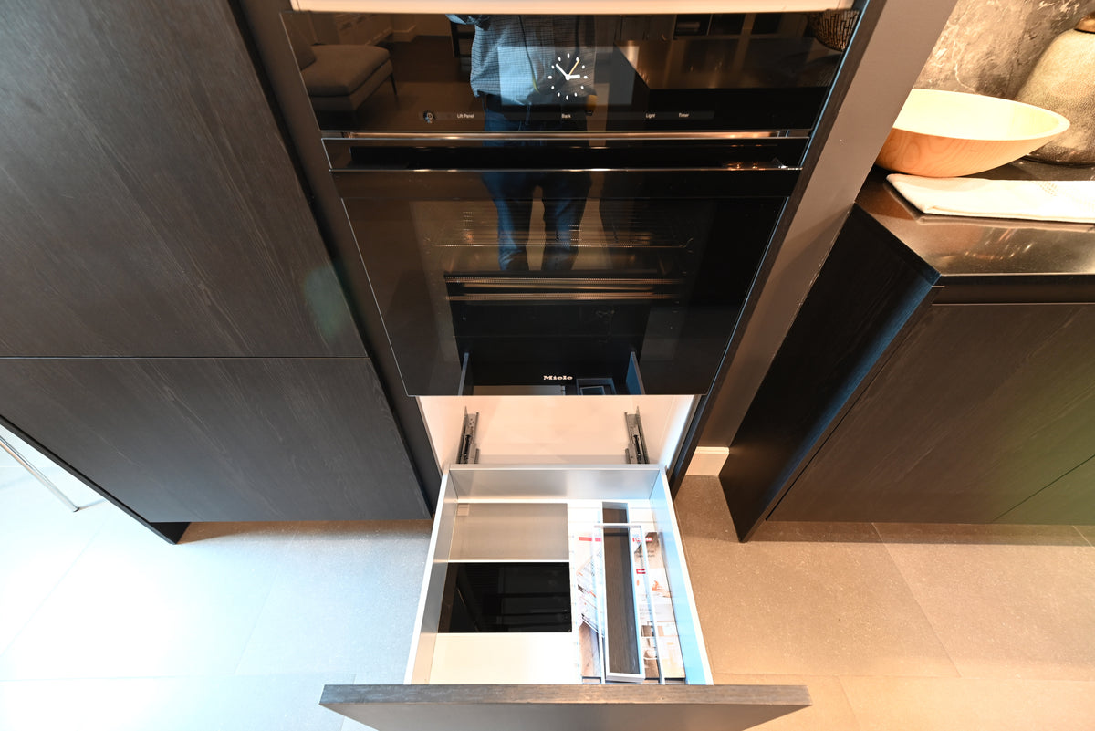 SieMatic Modern Black Kitchen with Island & Miele Appliances | photo 53