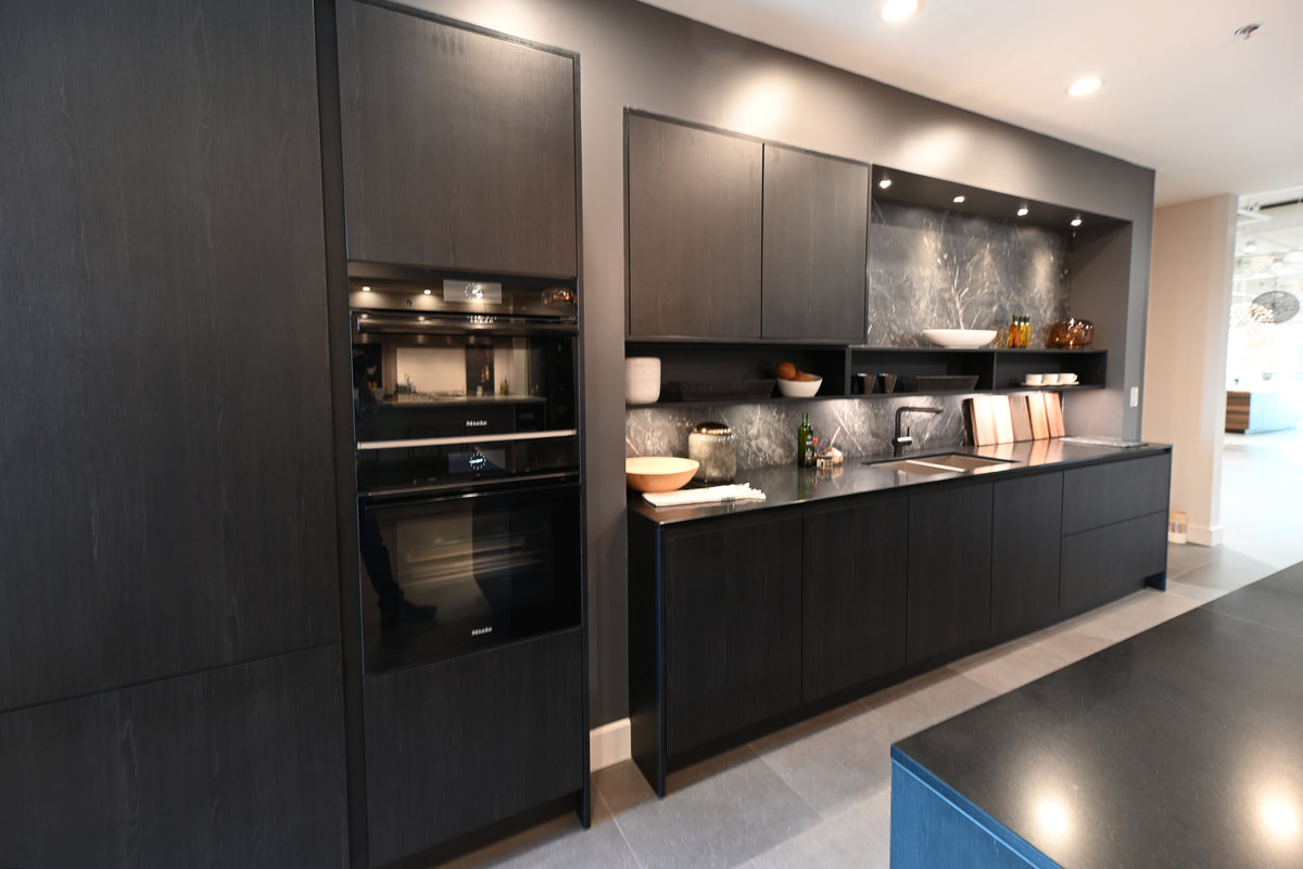 SieMatic Modern Black Kitchen with Island & Miele Appliances | photo 54
