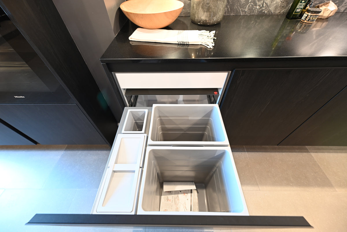 SieMatic Modern Black Kitchen with Island & Miele Appliances | photo 59