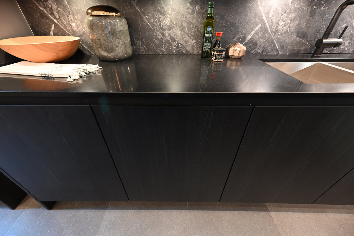 SieMatic Modern Black Kitchen with Island & Miele Appliances | photo 61