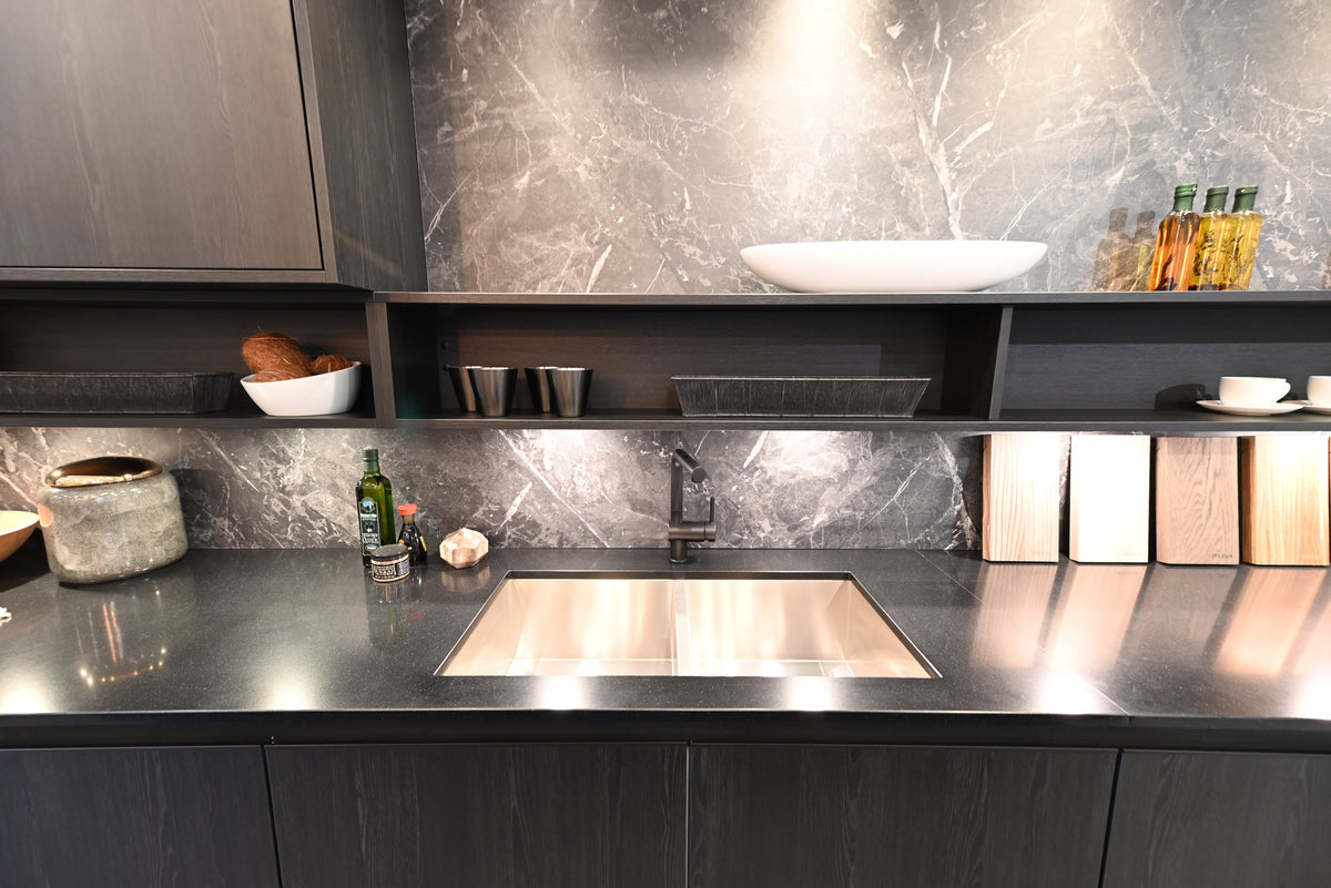 SieMatic Modern Black Kitchen with Island & Miele Appliances | photo 66