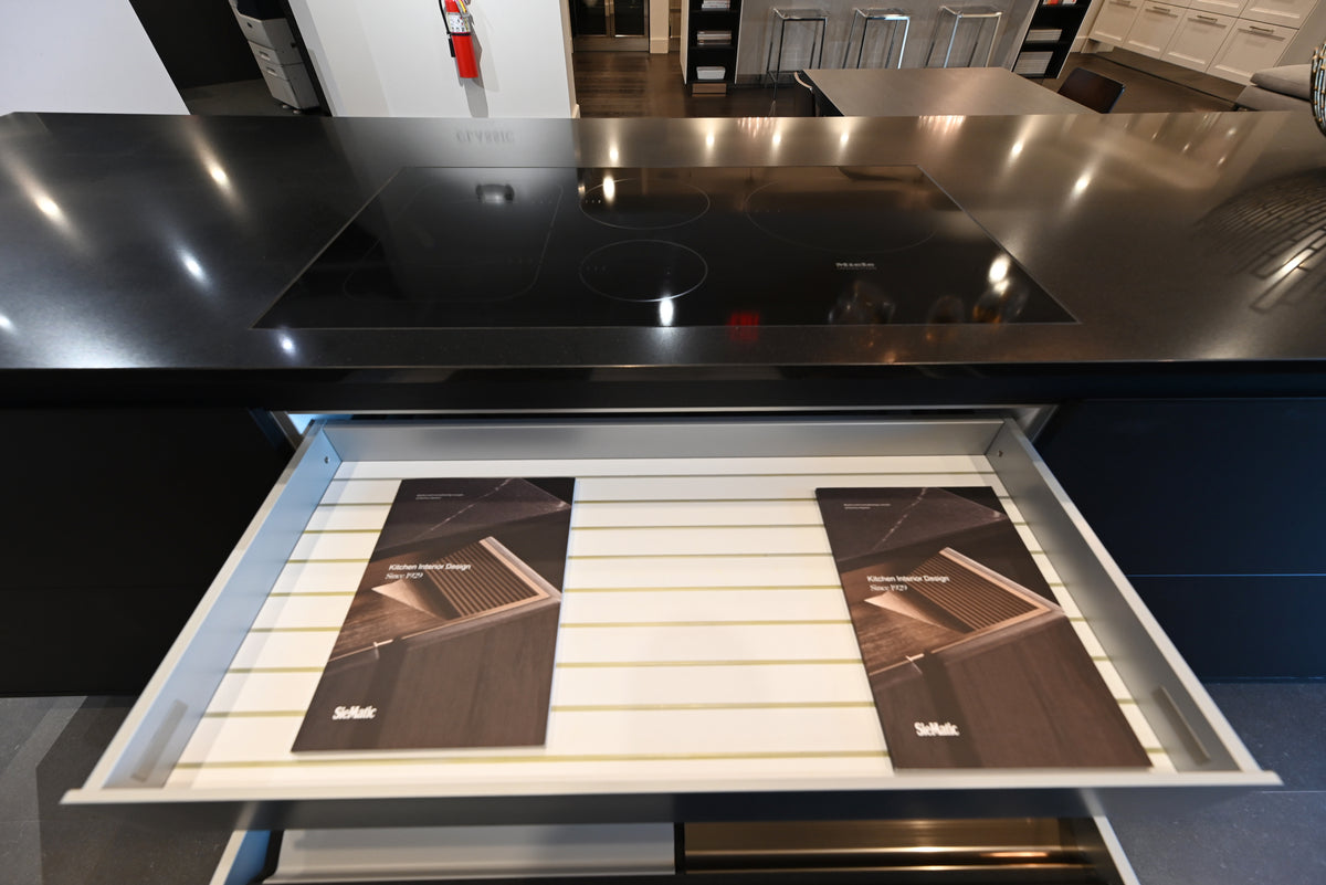 SieMatic Modern Black Kitchen with Island & Miele Appliances | photo 84