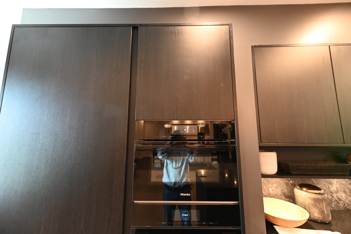 SieMatic Modern Black Kitchen with Island & Miele Appliances | photo 45