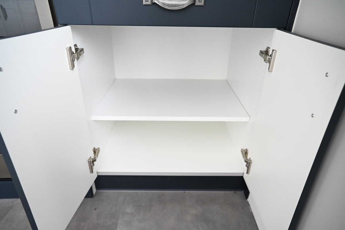 Wren Shaker Classic Navy Blue Matte Kitchen