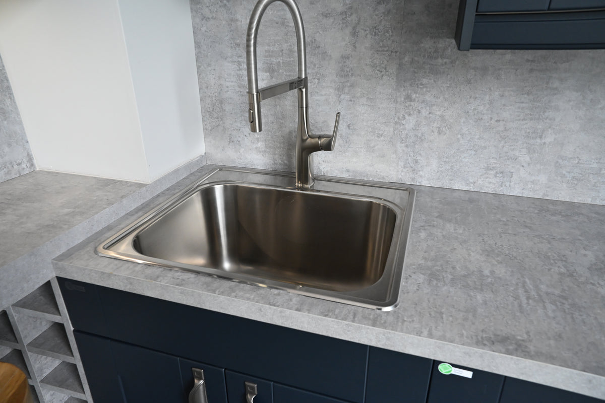 Wren Shaker Classic Navy Blue Matte Kitchen