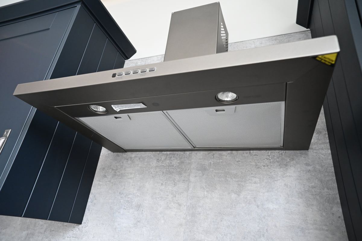 Wren Shaker Classic Navy Blue Matte Kitchen