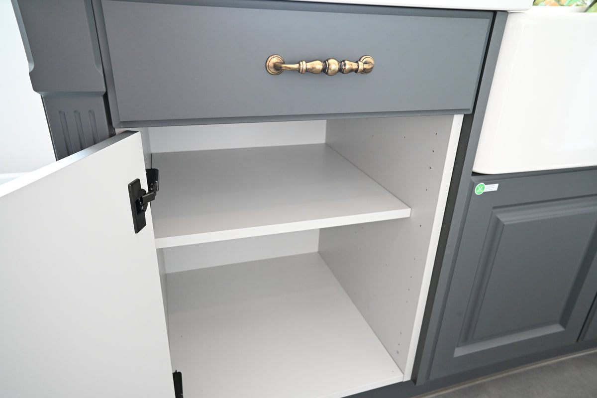 Wren Georgian Juratek Forest Green Matte Kitchen