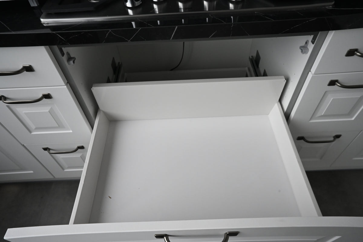Wren Infinity Architect White Matte Transitional Kitchen