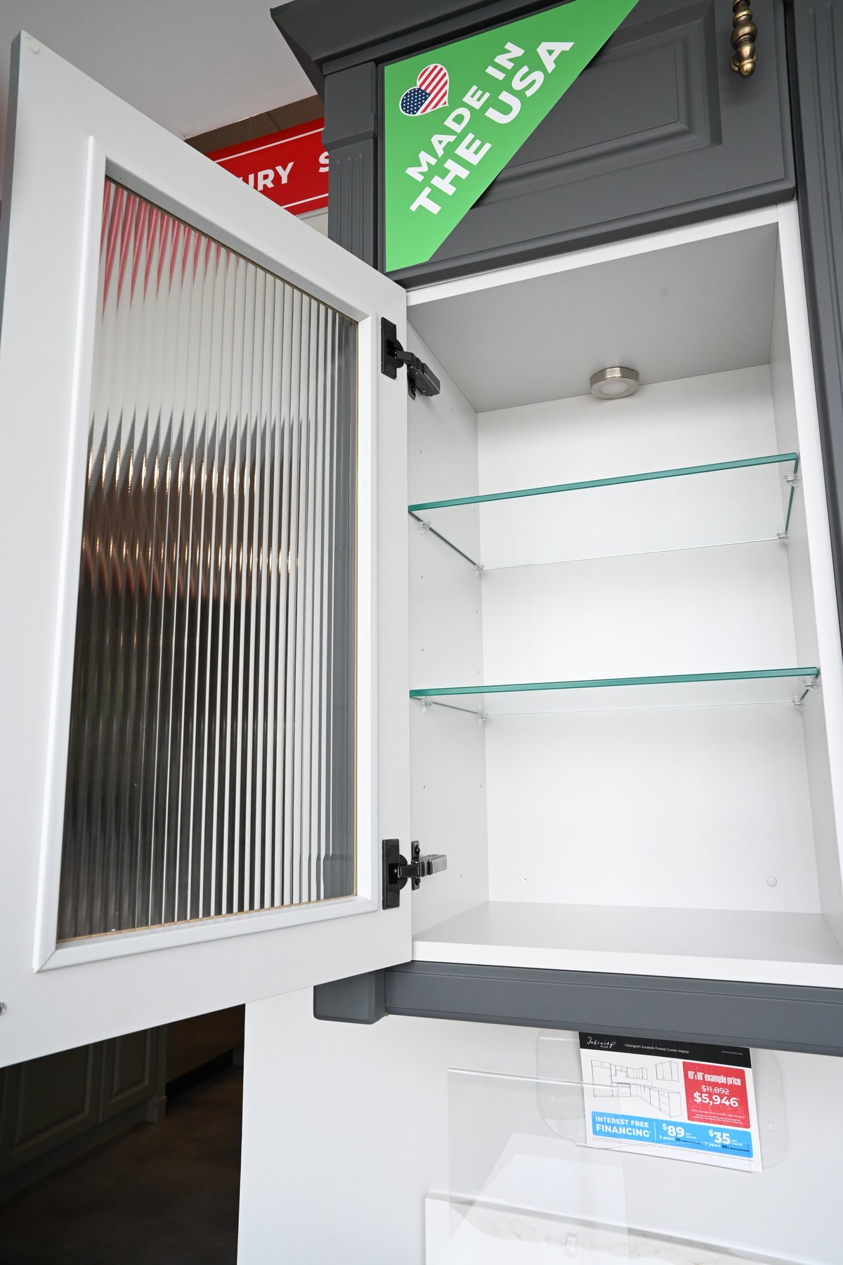Wren Georgian Juratek Forest Green Matte Kitchen