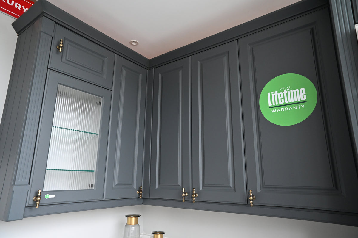 Wren Georgian Juratek Forest Green Matte Kitchen