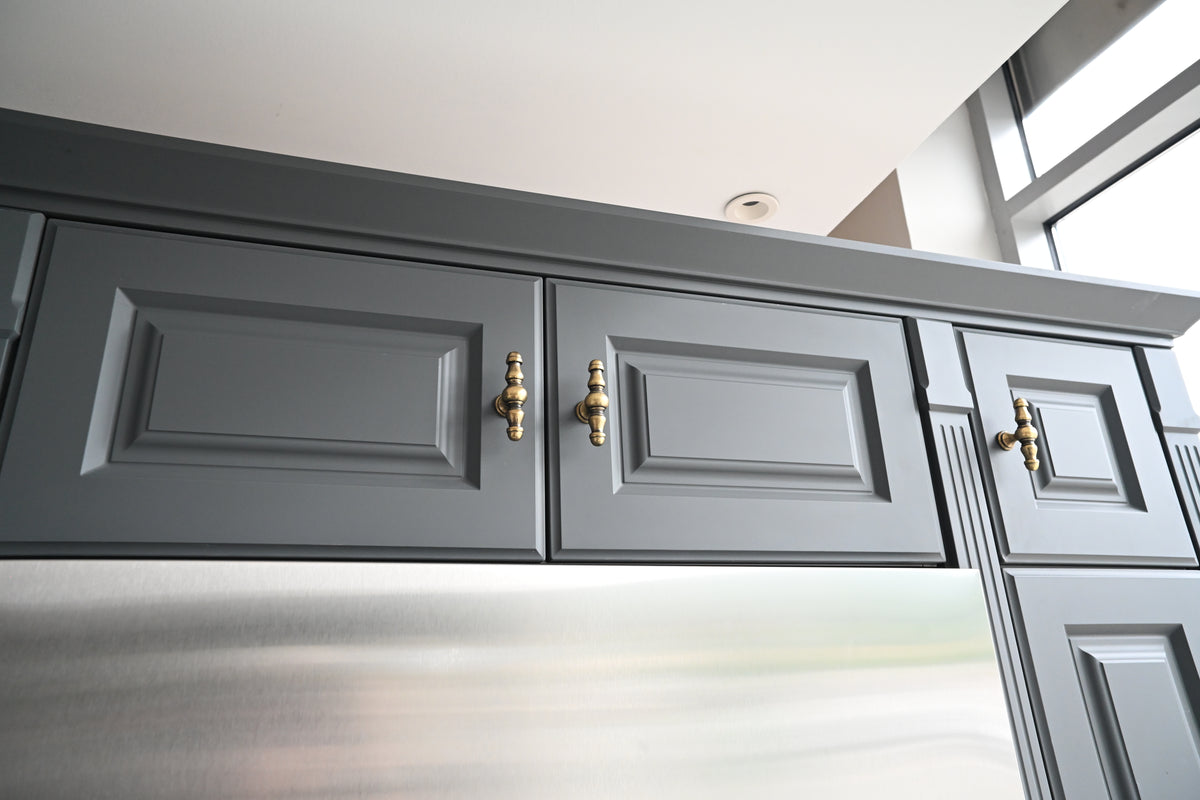 Wren Georgian Juratek Forest Green Matte Kitchen