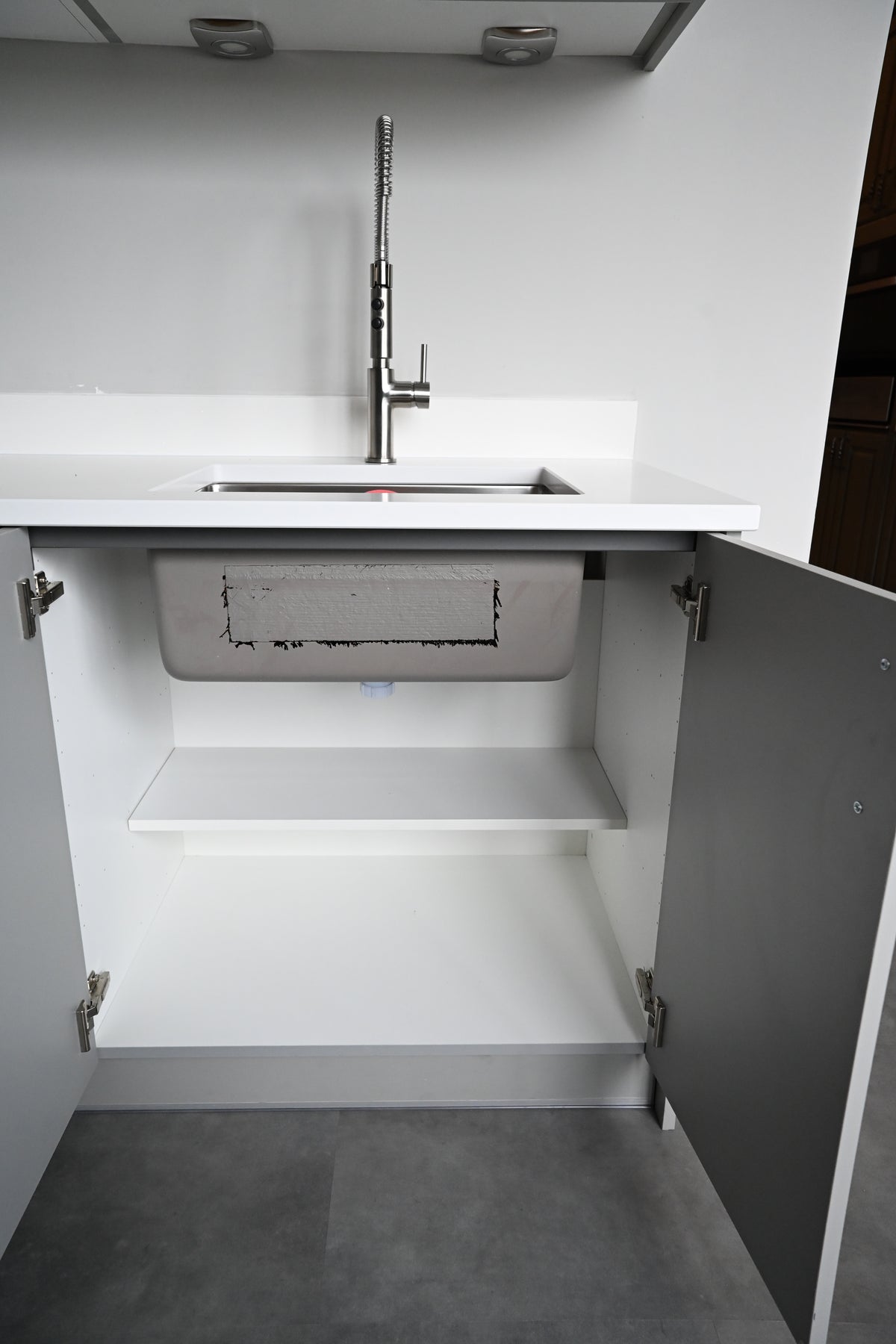 Wren Autograph Ash Grey Silk Kitchen