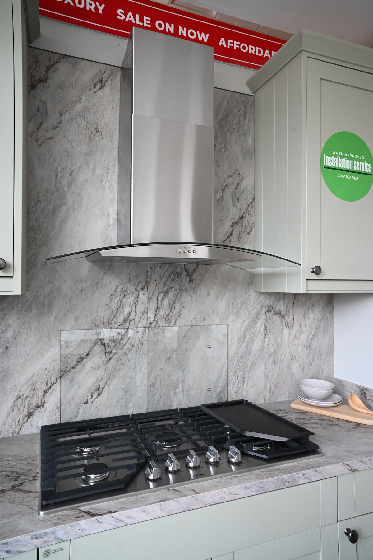 Wren Shaker Forest Classic Thyme Grain Kitchen