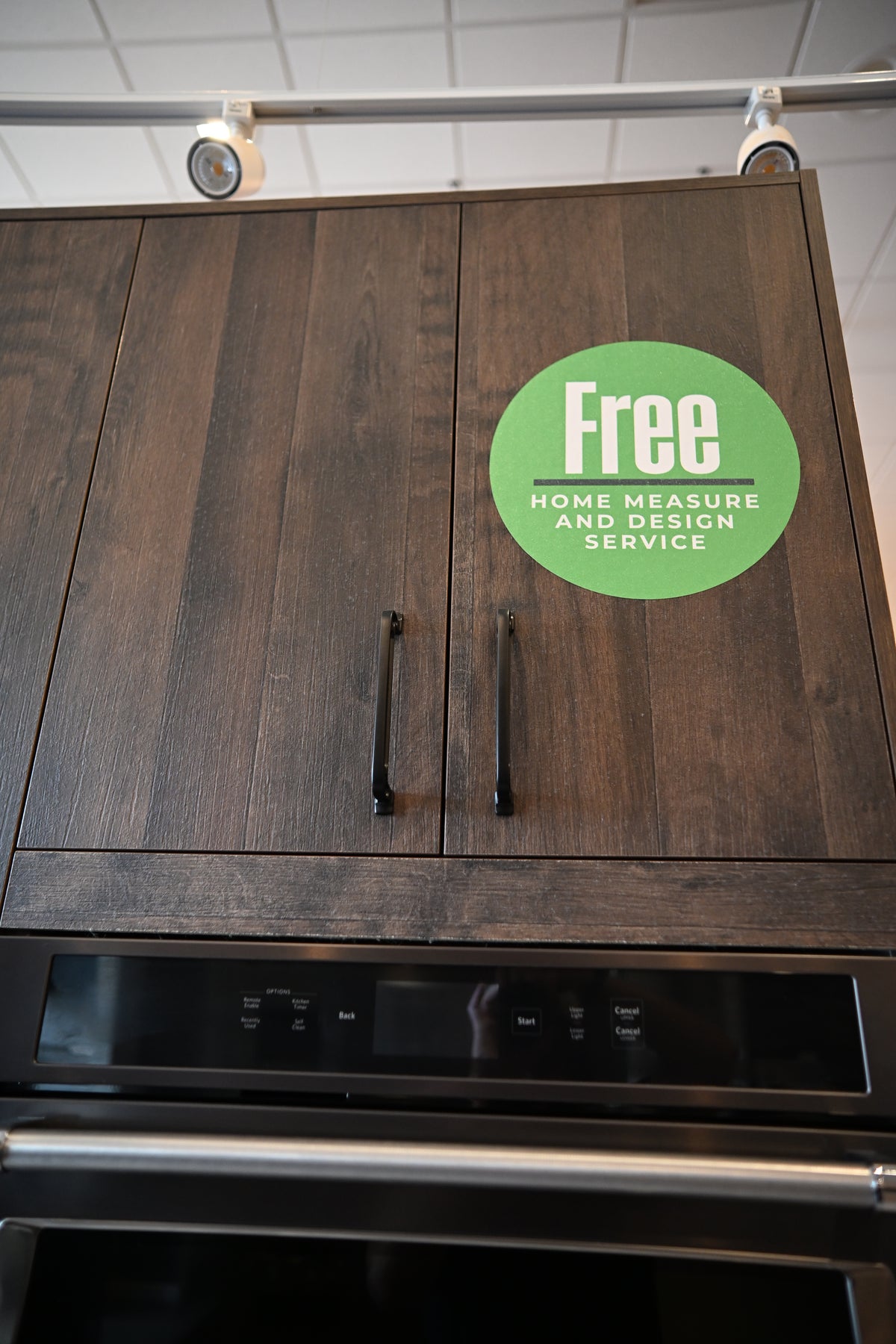 Wren Elements Swiss Oak Matte Modern Kitchen with JennAir Appliances