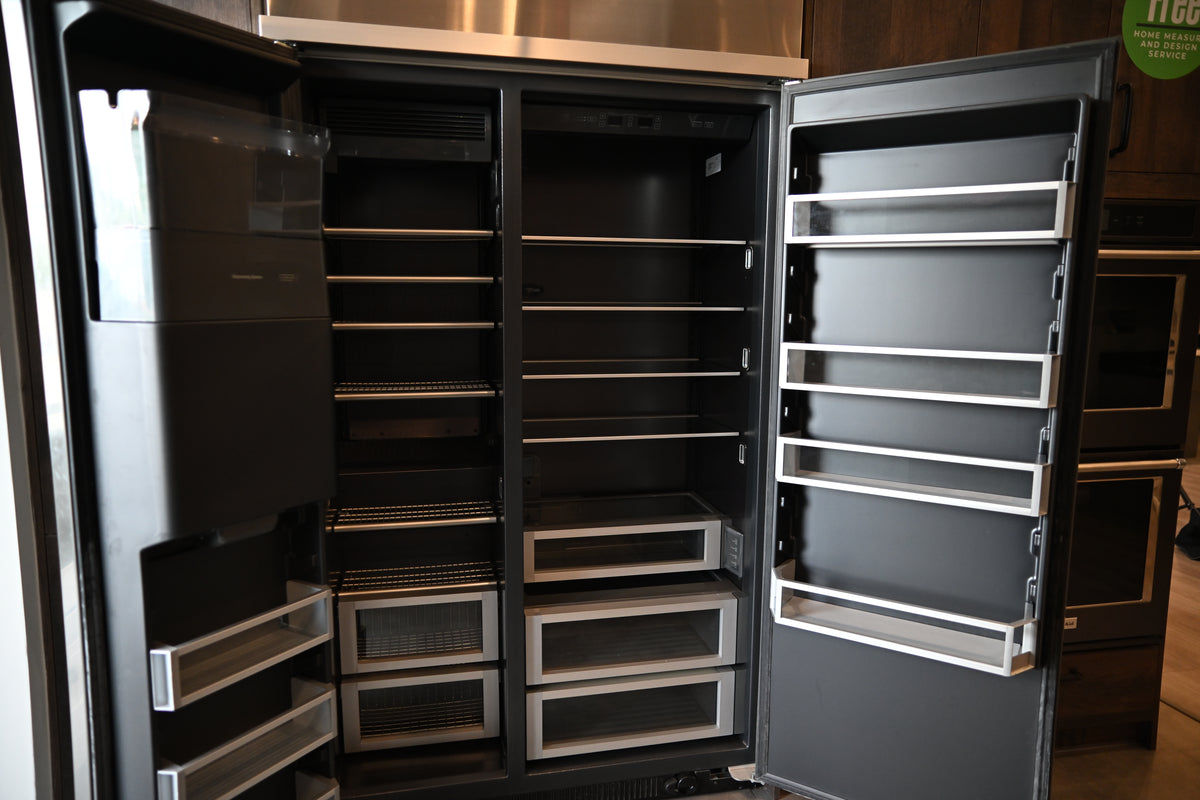 Wren Elements Swiss Oak Matte Modern Kitchen with JennAir Appliances