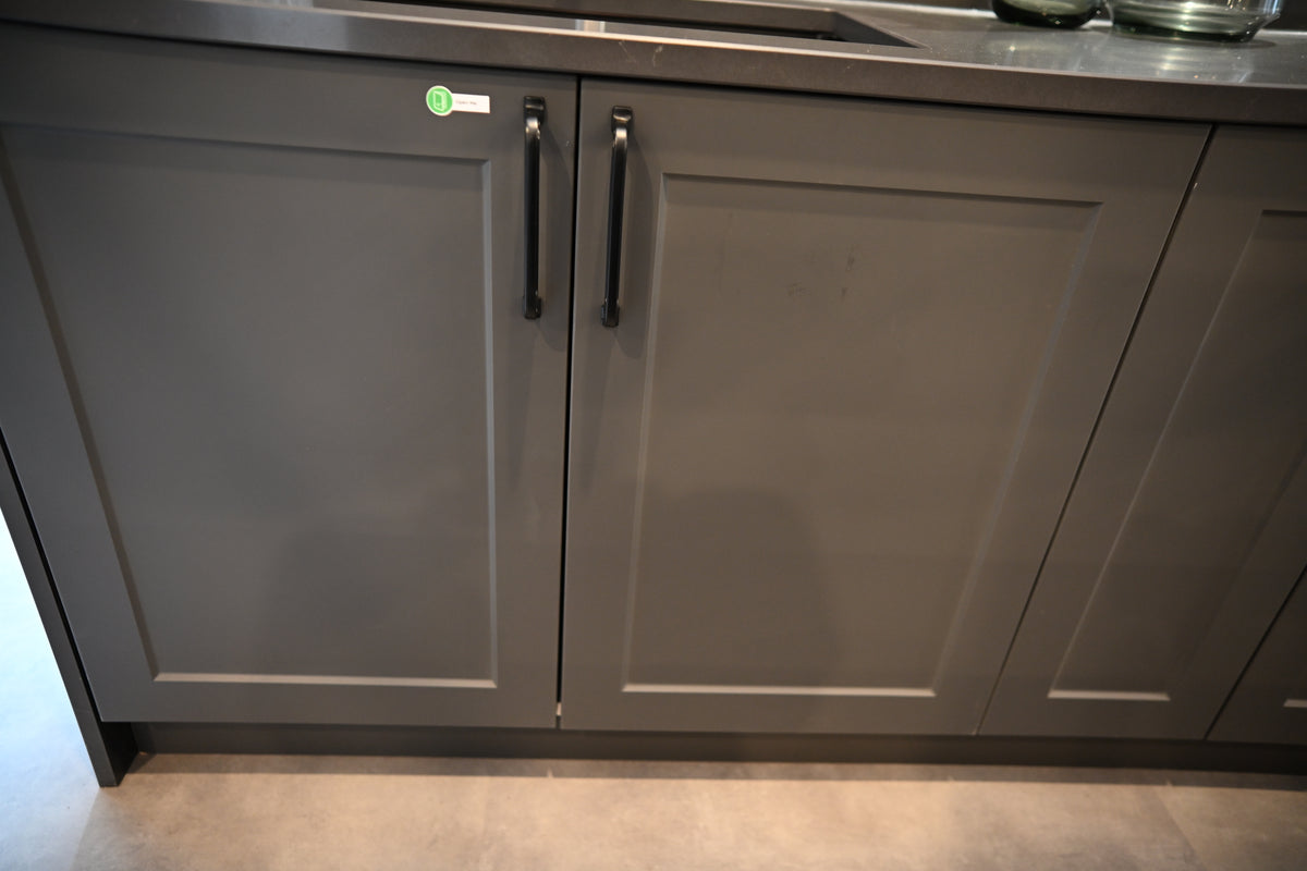Wren Elements Swiss Oak Matte Modern Kitchen with JennAir Appliances