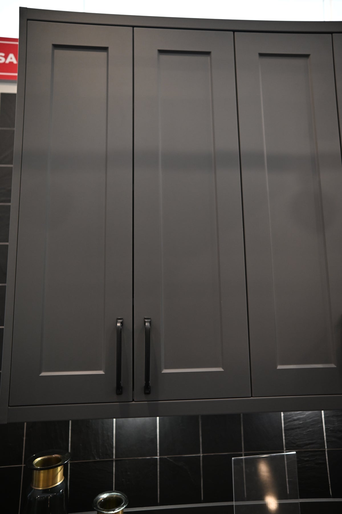 Wren Elements Swiss Oak Matte Modern Kitchen with JennAir Appliances