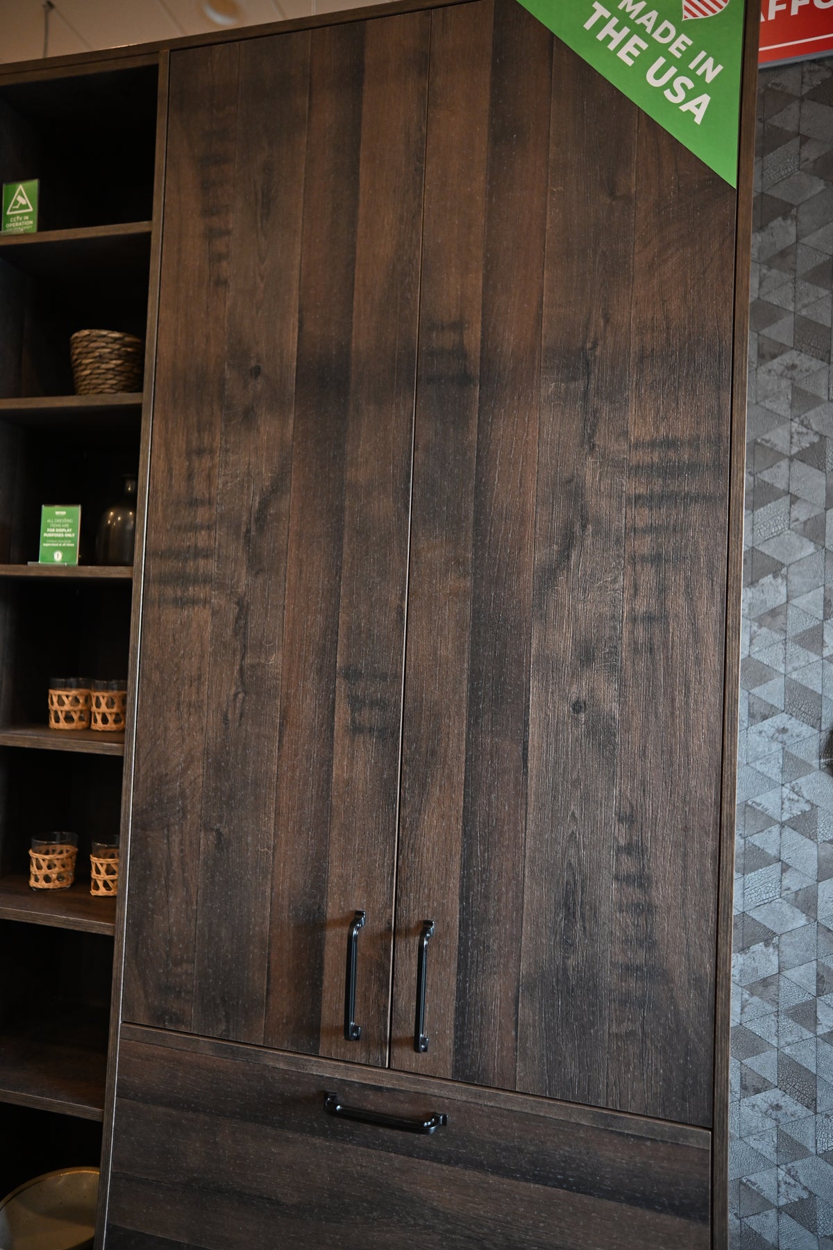 Wren Elements Swiss Oak Matte Modern Kitchen with JennAir Appliances