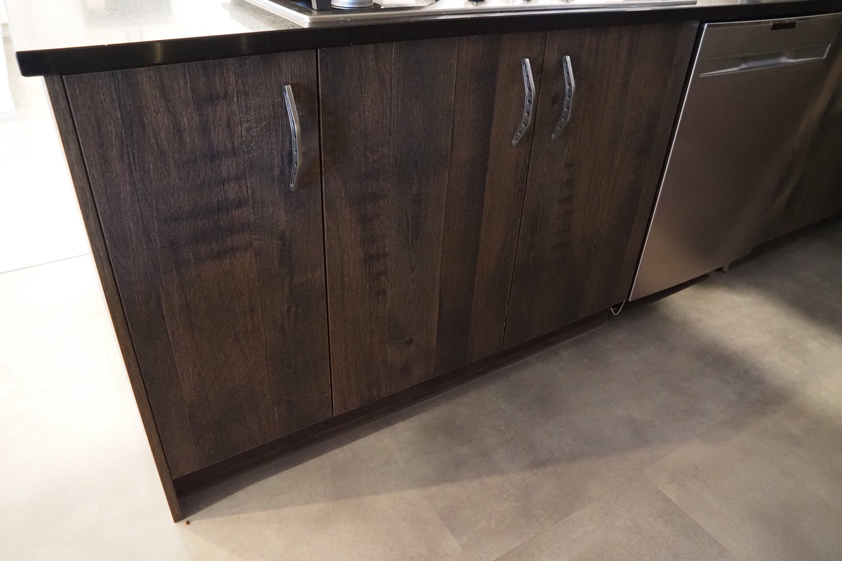 Wren Elements Swiss Oak and Italian Concrete Matte Modern Kitchen