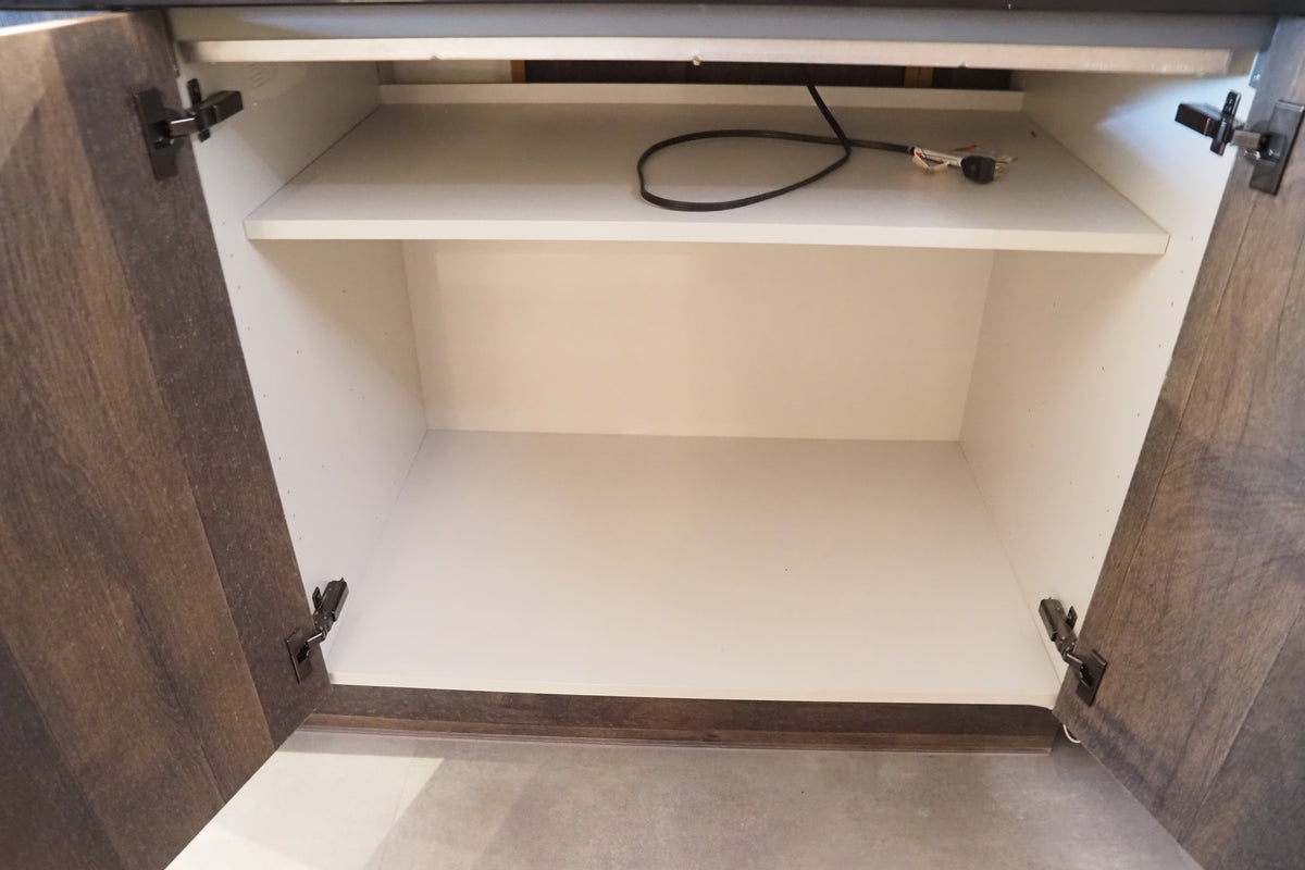 Wren Elements Swiss Oak and Italian Concrete Matte Modern Kitchen