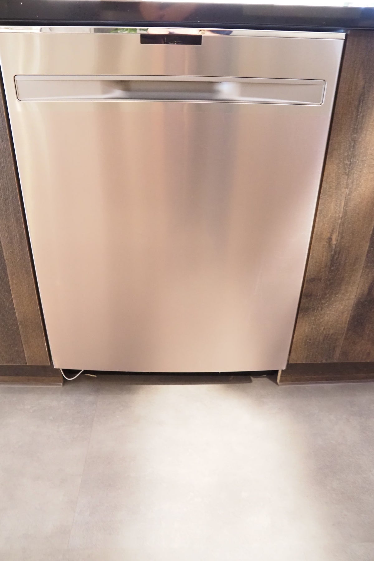 Wren Elements Swiss Oak and Italian Concrete Matte Modern Kitchen