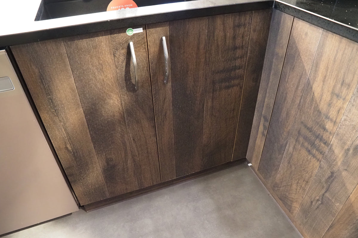 Wren Elements Swiss Oak and Italian Concrete Matte Modern Kitchen