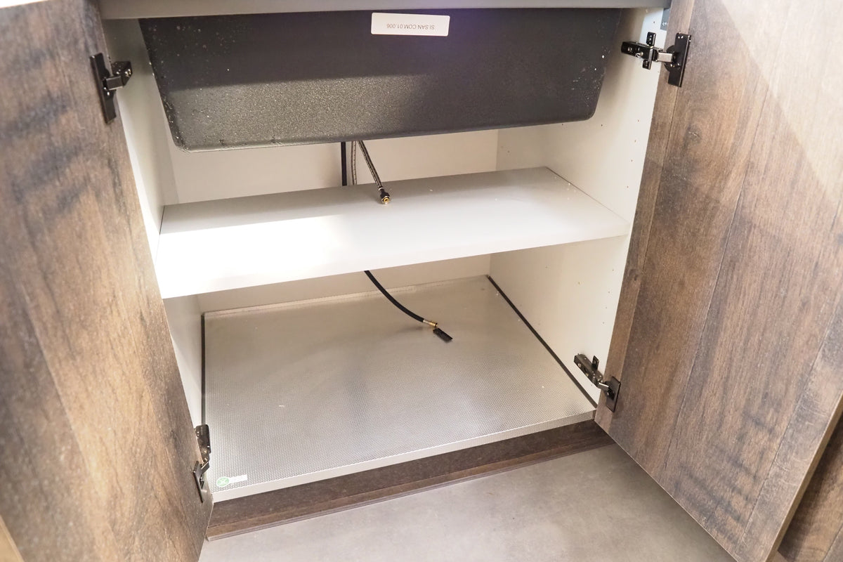 Wren Elements Swiss Oak and Italian Concrete Matte Modern Kitchen