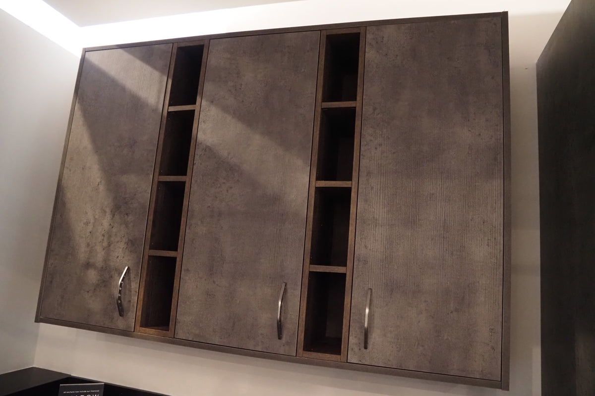 Wren Elements Swiss Oak and Italian Concrete Matte Modern Kitchen