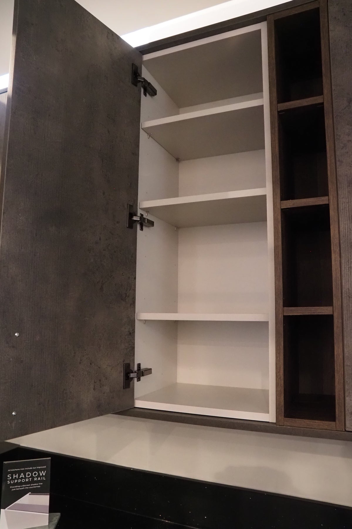 Wren Elements Swiss Oak and Italian Concrete Matte Modern Kitchen