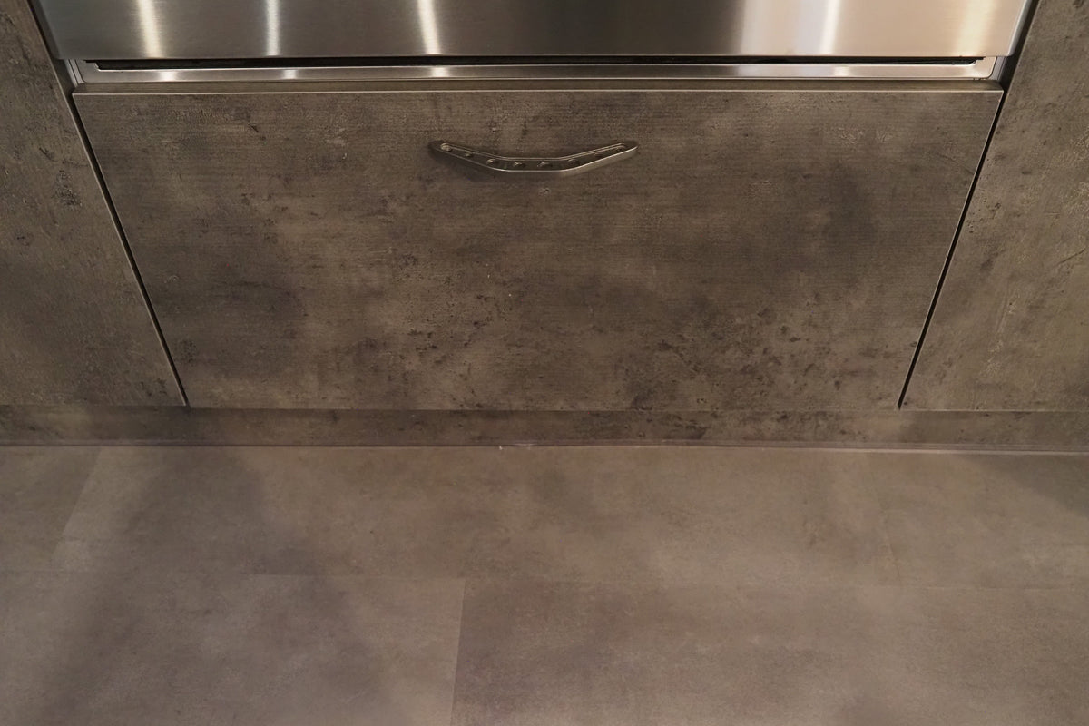 Wren Elements Swiss Oak and Italian Concrete Matte Modern Kitchen