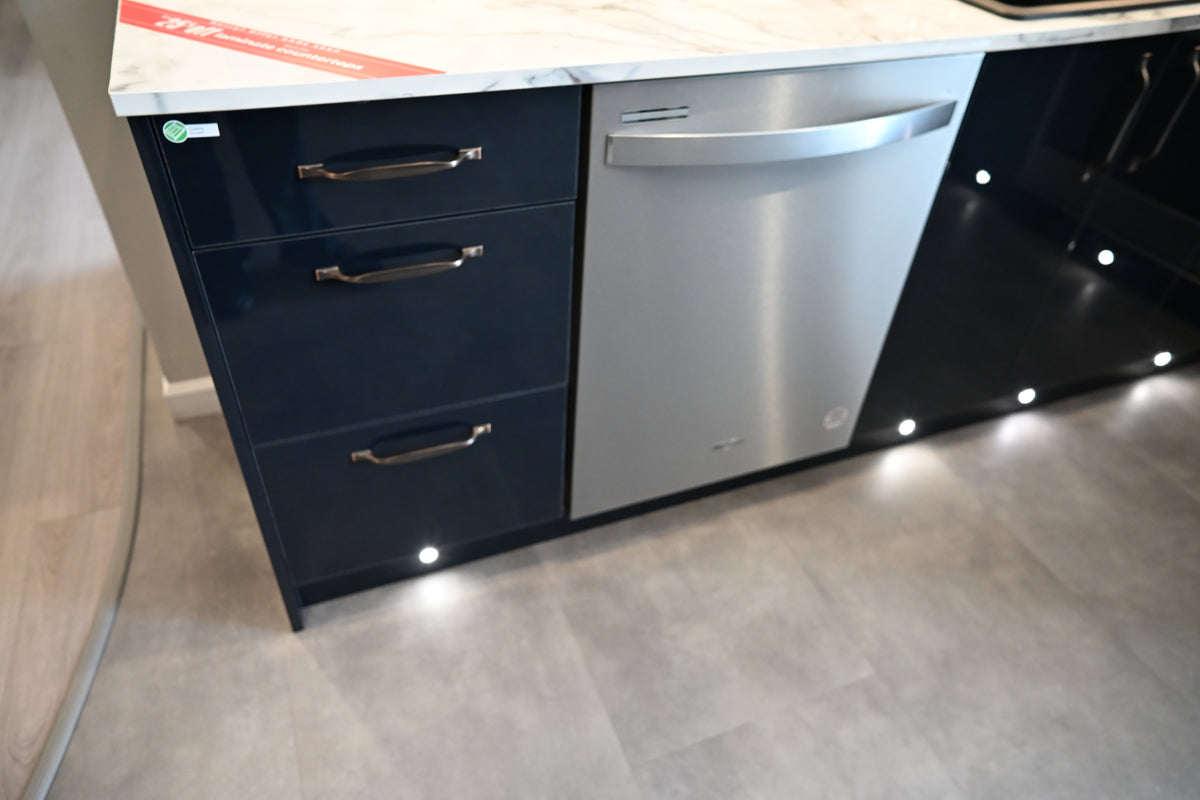 Wren Autograph Navy Blue Gloss Kitchen
