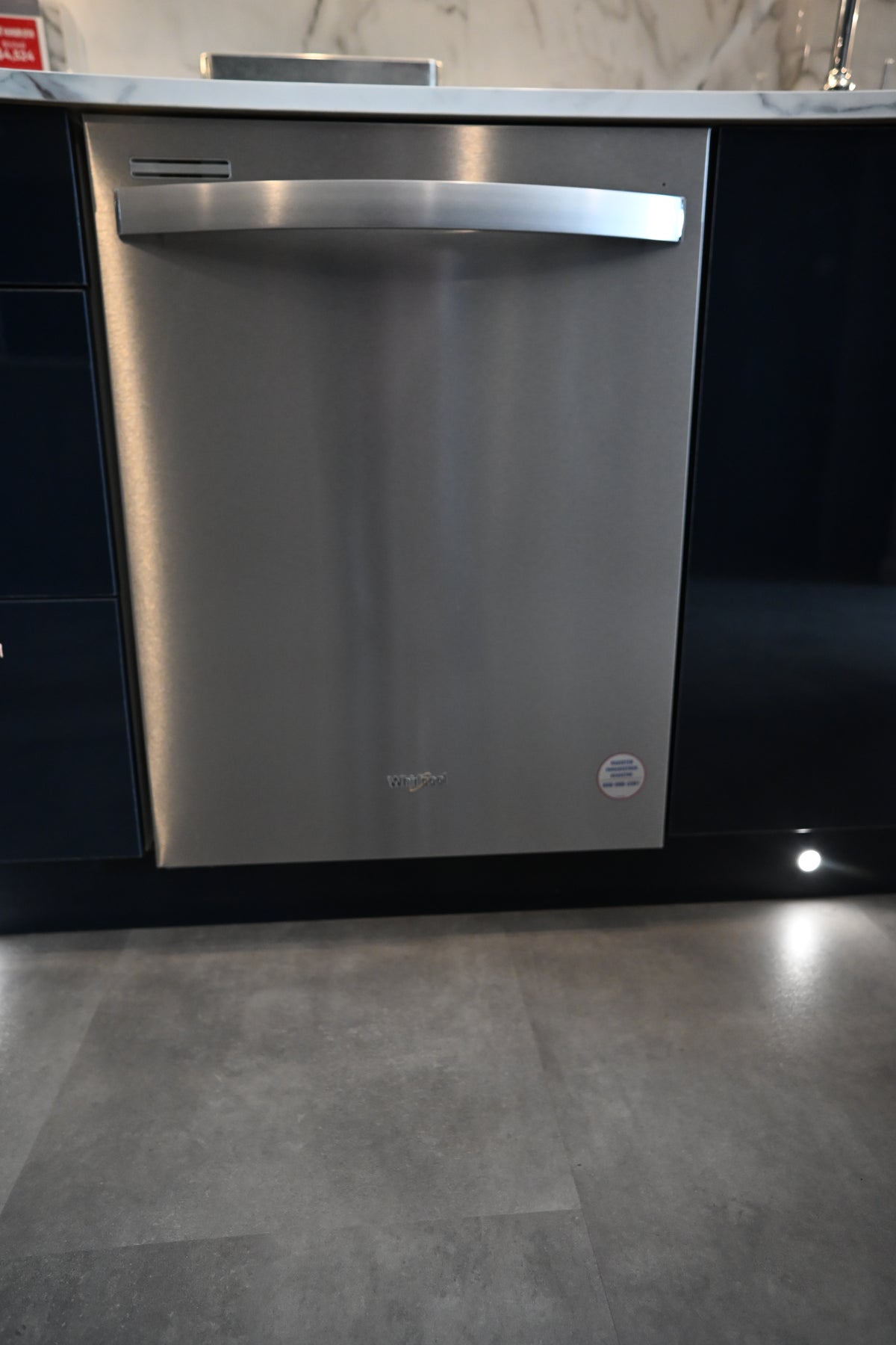 Wren Autograph Navy Blue Gloss Kitchen