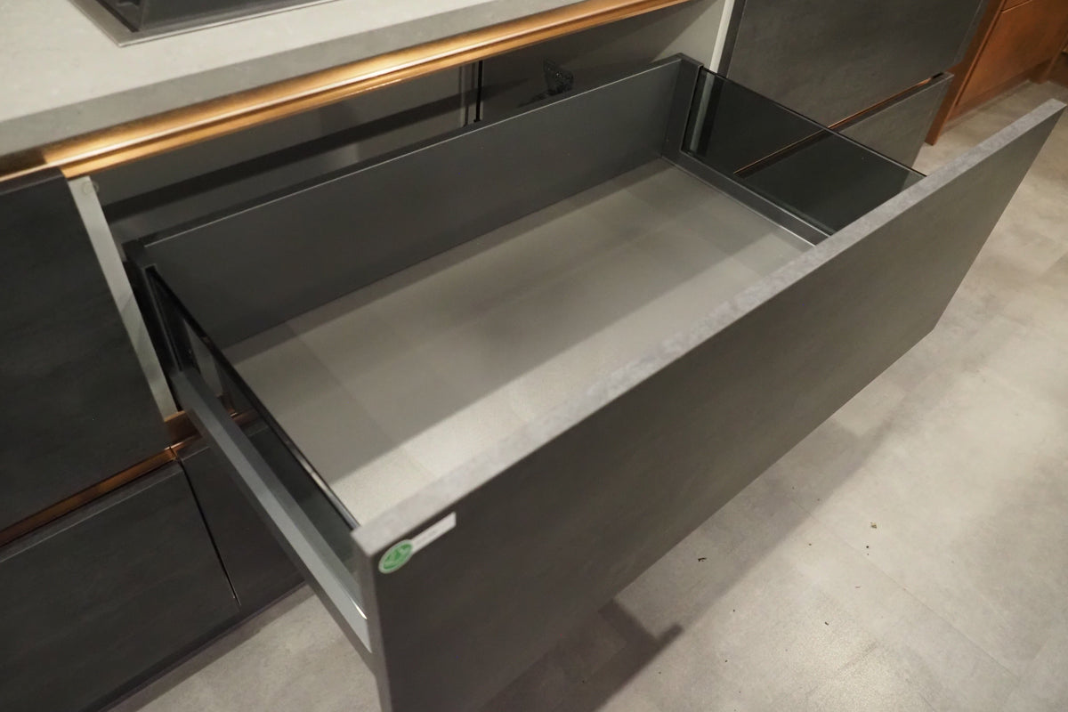 Wren Milano Modern Kitchen with Island & JennAir Appliances