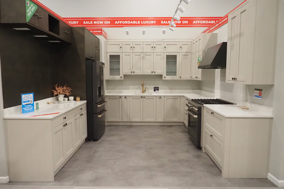 Wren Shaker Forest Classic and Metallic Bronze Matte Kitchen