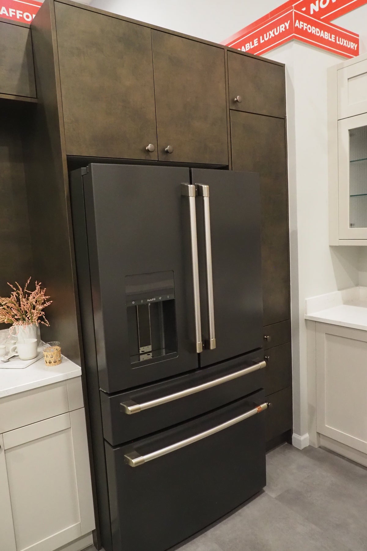 Wren Shaker Forest Classic and Metallic Bronze Matte Kitchen