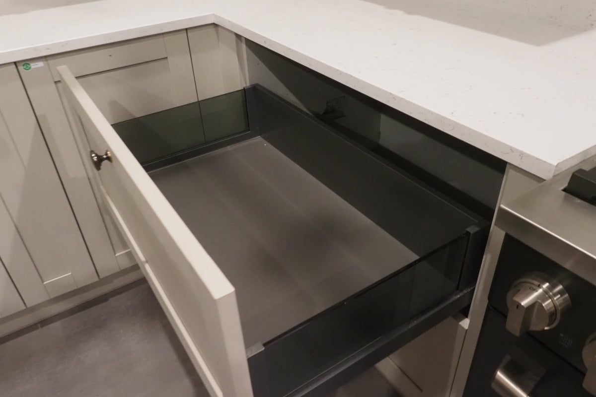 Wren Shaker Forest Classic and Metallic Bronze Matte Kitchen