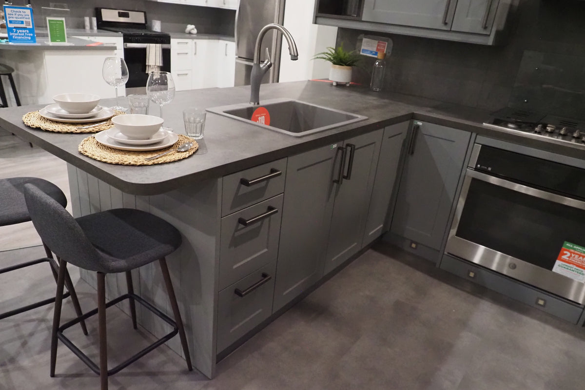 Wren Shaker Chelsea Juratek Dove Gray Matte Kitchen