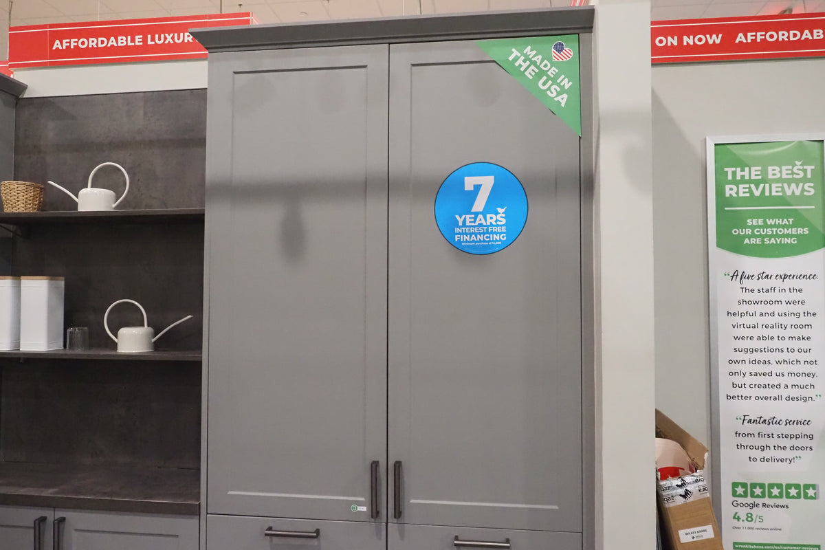 Wren Shaker Chelsea Juratek Dove Gray Matte Kitchen
