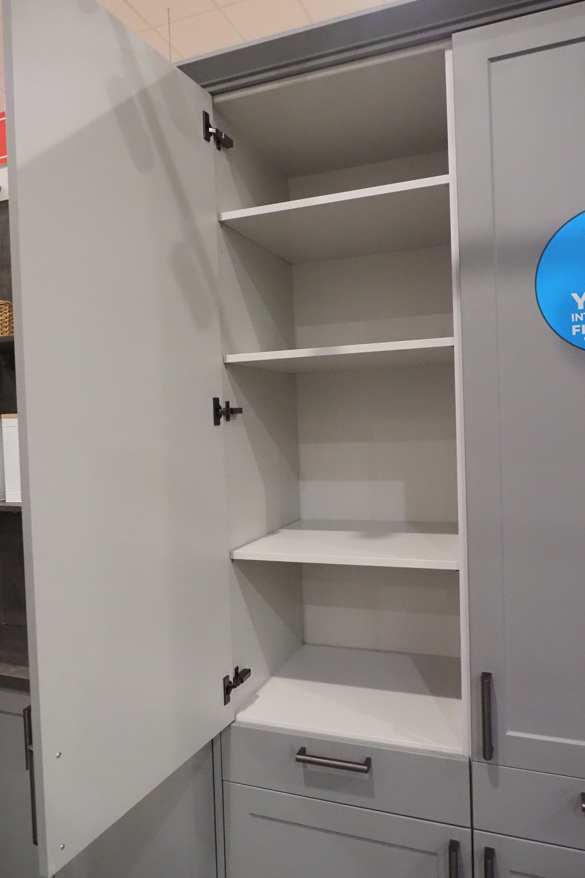 Wren Shaker Chelsea Juratek Dove Gray Matte Kitchen